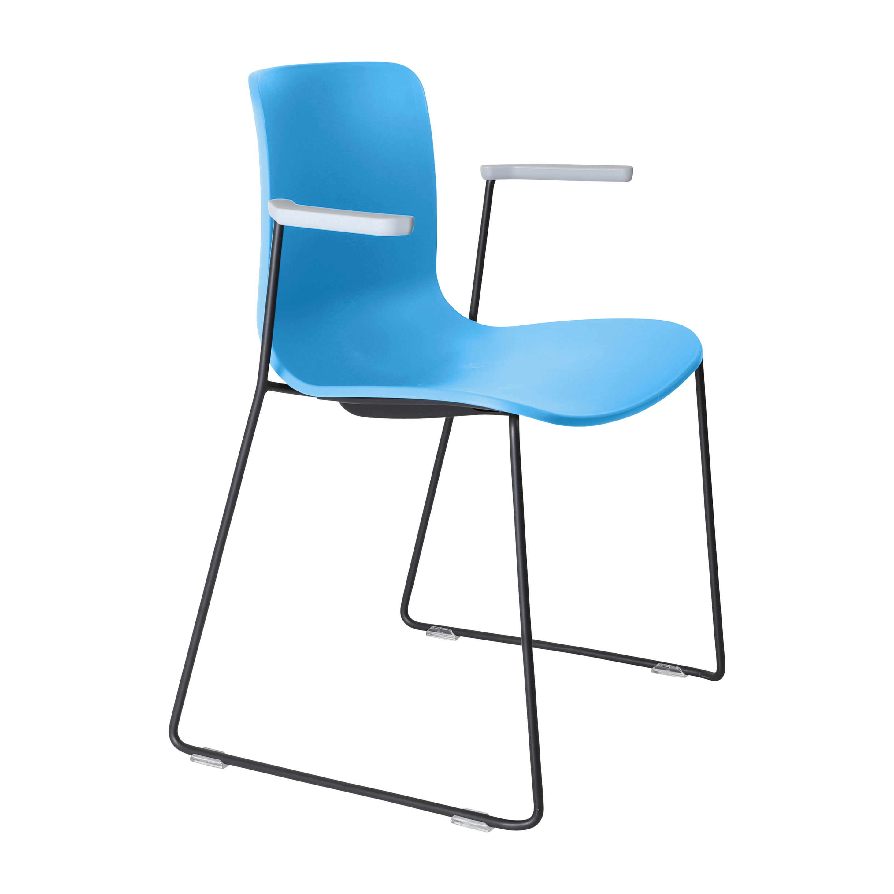 Acti Armchair (Ocean Blue / Sled Base Arms)